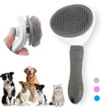 Escova Inteligente Autolimpante PetWorld™ - Tira Pelos e Massageia