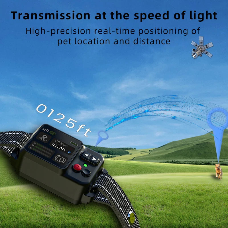 Coleira Smart GPS Pro - Segurança e Treinamento